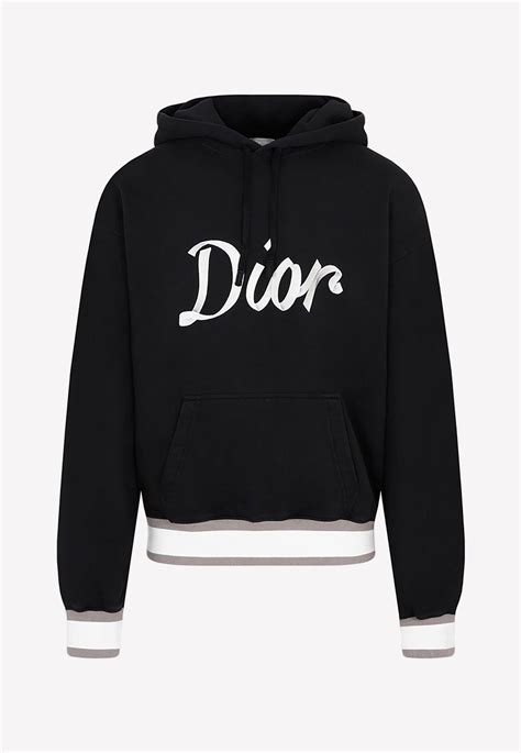 dior patch crewneck|dior hooded hoodie.